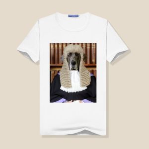 The Judge Custom Pet Face Women T Shirt