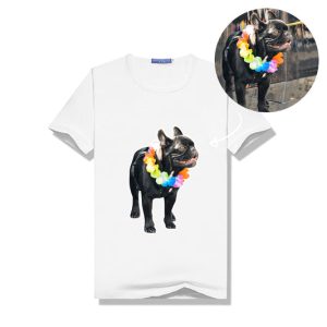 Custom Pet Photo T-shirt For Women