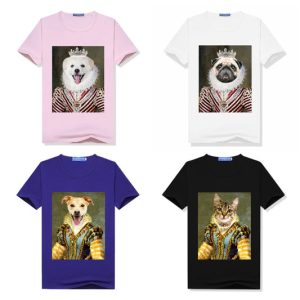 The Queen Personalized Pet Photo T Shirt For Women