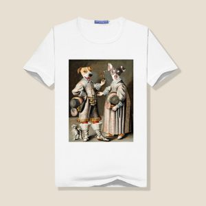 The Young Prince And Princess 2 Pet Portrait Personalized Women T-Shirt