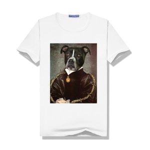 The Baroness Pet Portrait Custom Womens T Shirt