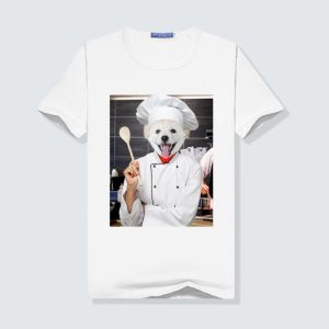 The Chef Portrait Custom Pet Women T Shirt