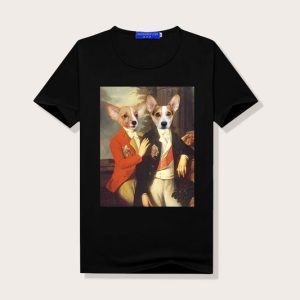 Prince Brother Personalized 2 Pet Face T Shirt For Women