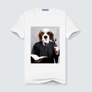 The Lawyer Custom Pet Face Women T Shirt